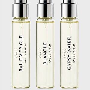 Byredo Perfume Set with Silver Caps